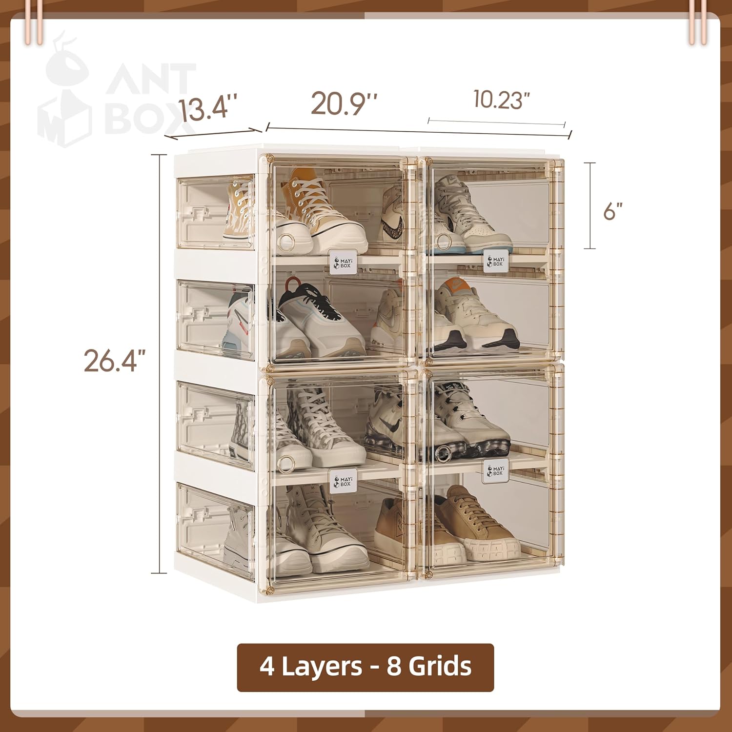Foldable Shoe Storage Box