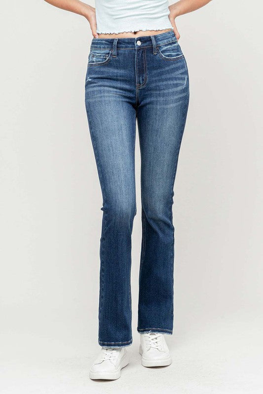 VERVET MID RISE FLARE JEAN DAKOTA