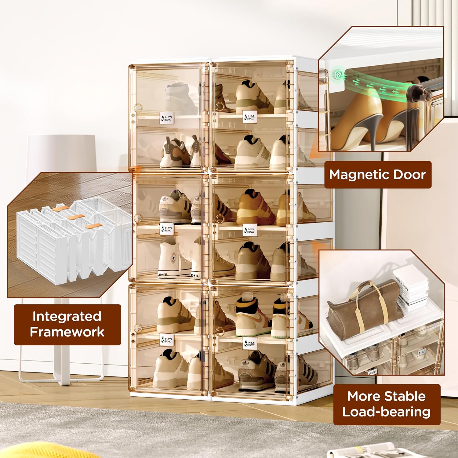 Foldable Shoe Storage Box