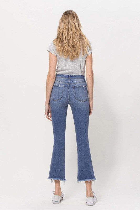 VERVET HIGH RISE CROP FLARE MAYA