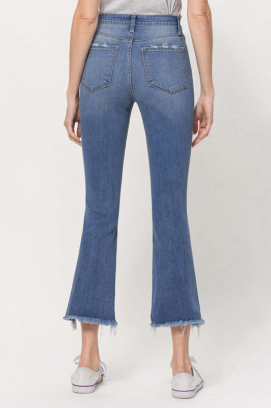 VERVET HIGH RISE CROP FLARE MAYA