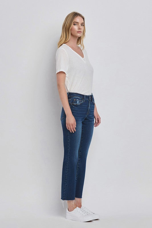 LOVERVET HIGH RISE MINI BOOTCUT JEANS SYDNEY