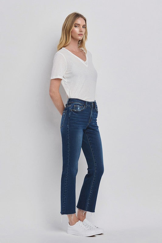 LOVERVET HIGH RISE MINI BOOTCUT JEANS SYDNEY