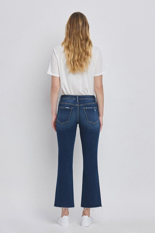 LOVERVET HIGH RISE MINI BOOTCUT JEANS SYDNEY