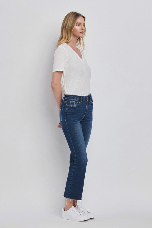 LOVERVET HIGH RISE MINI BOOTCUT JEANS SYDNEY
