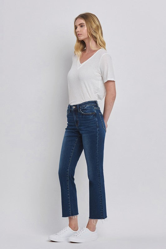 LOVERVET HIGH RISE MINI BOOTCUT JEANS SYDNEY