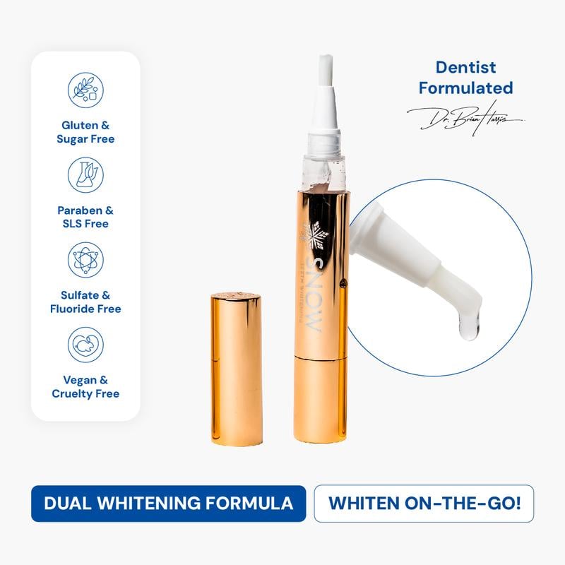 ⏰Limited Time Promotion 49% Off⚡Whitening Pen for Stain Removal & Whiter Teeth