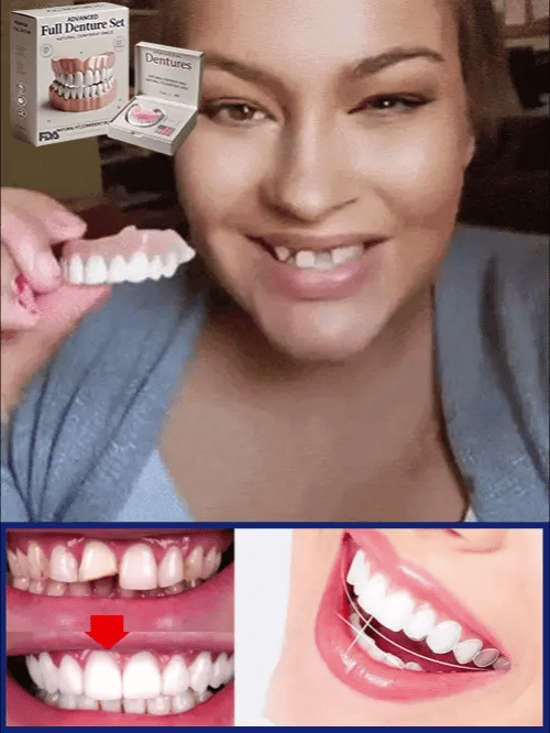 🦷Advanced Customized Full Denture Set🦷  (🔥10,000+ Sold In Last 30 Day)