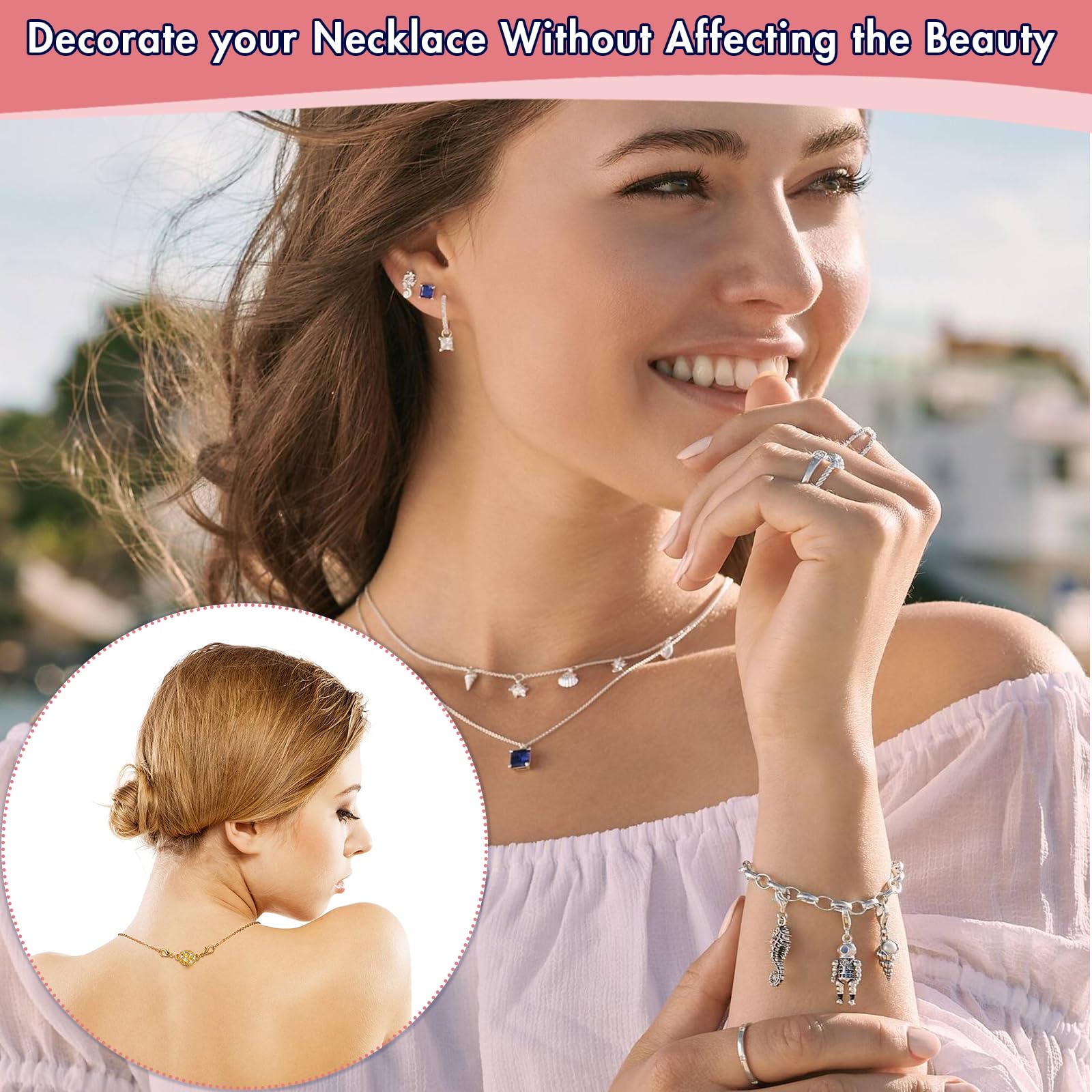 🔥🔥Magnetic Necklace Clasps and Closures