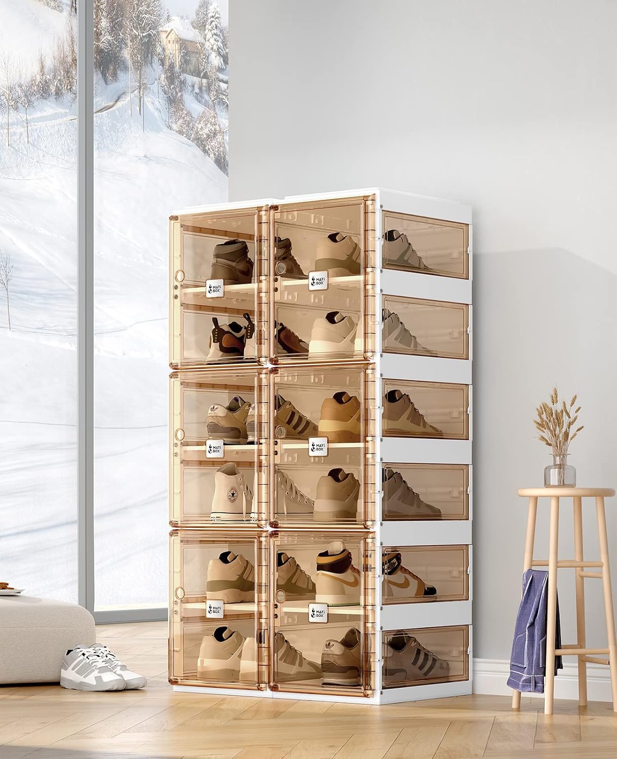 Foldable Shoe Storage Box