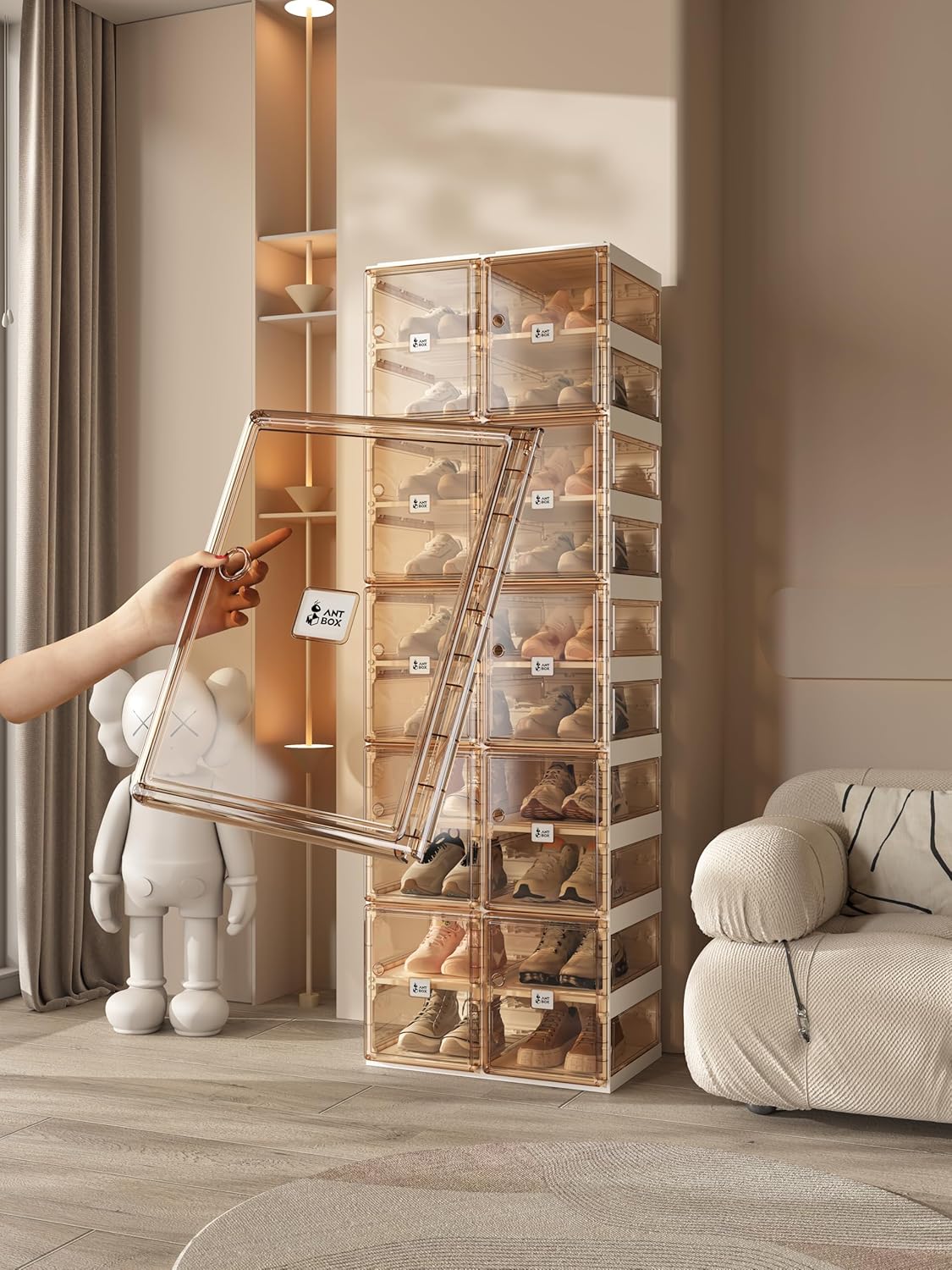 Foldable Shoe Storage Box