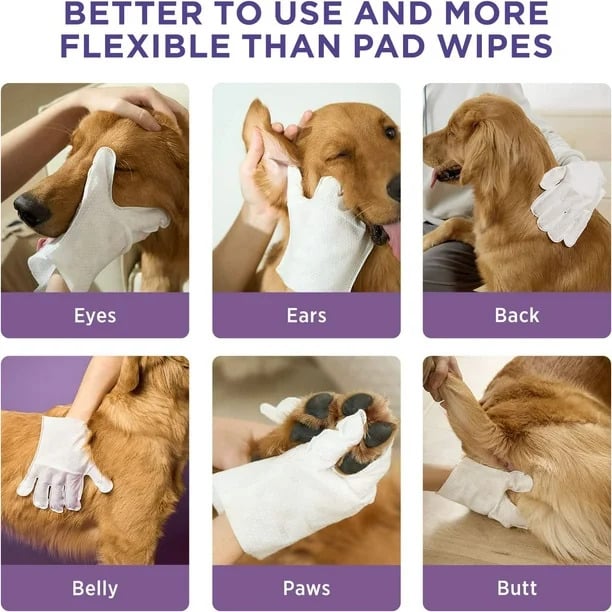 ⏰Limited Time Promotion 49% Off⚡Odor-Removing Pet Grooming Gloves
